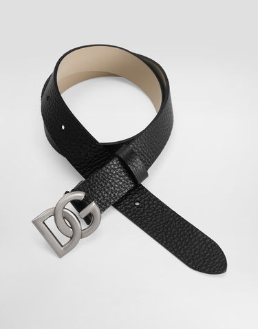 Колани Dolce & Gabbana Calfskin Logo Belt Черно | EC0083AI21880999, 3