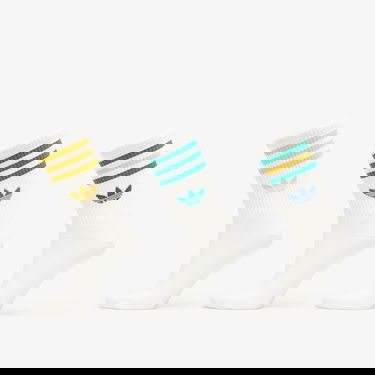 Чорапи adidas Originals 3S Crew Socks 3-Pack Многоцветен | KD8250, 0