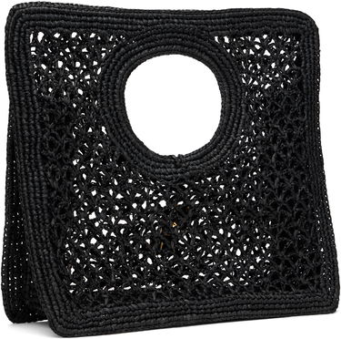 Дамска чанта Jacquemus Jacquemus La Croisière 'The Spiaggia' Small Square Tote Черно | 24H251BA421-3219, 2
