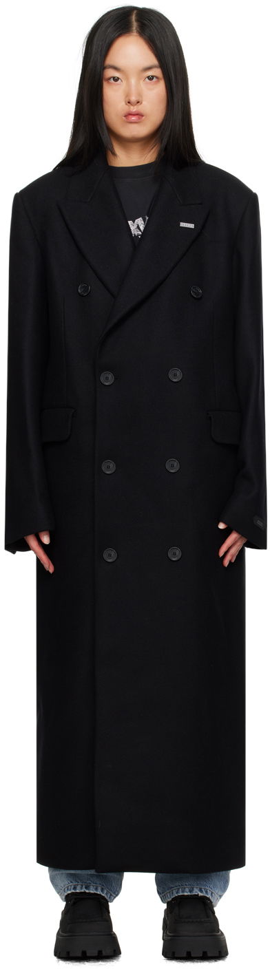 Палта Eytys Double-Breasted Long Coat Черно | A107005