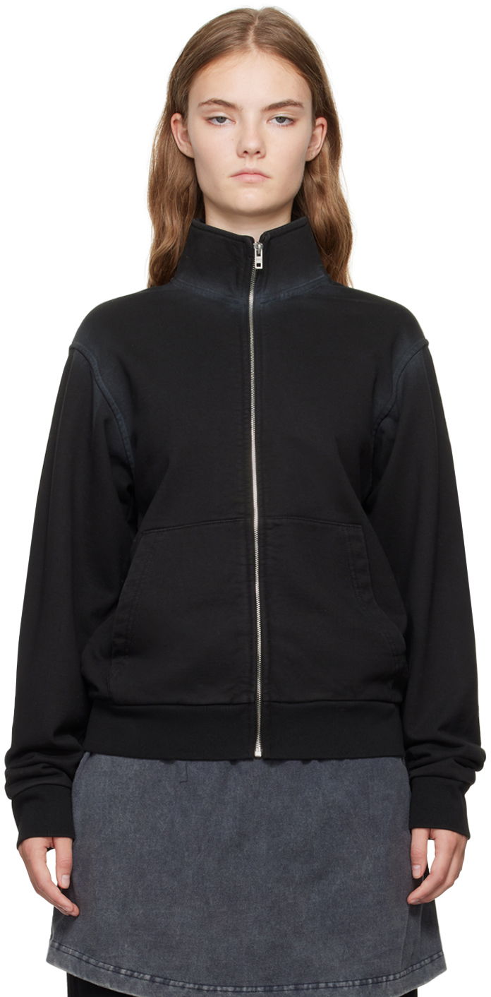 Суитчър We11done Embroidered-Logo Track Jacket Черно | WD-TJ2-24-815-U-BK, 0