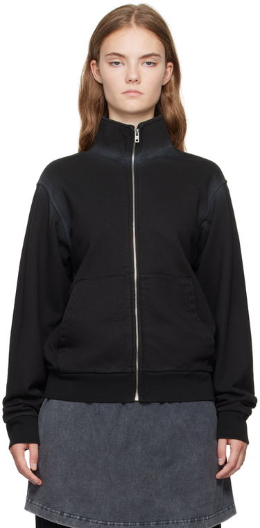 Суитчър We11done Embroidered-Logo Track Jacket Черно | WD-TJ2-24-815-U-BK, 0