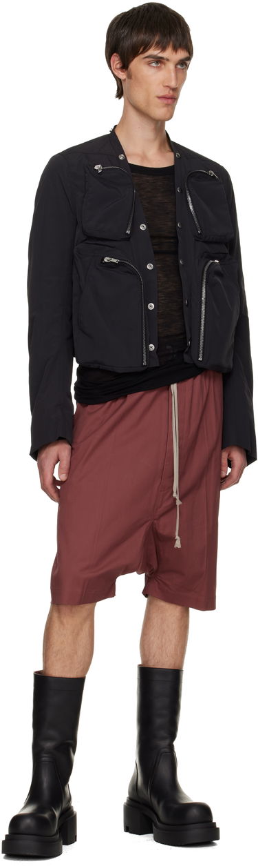 Яке бомбър Rick Owens Cargo Bomber Jacket Черно | RU02E1762 MT, 3