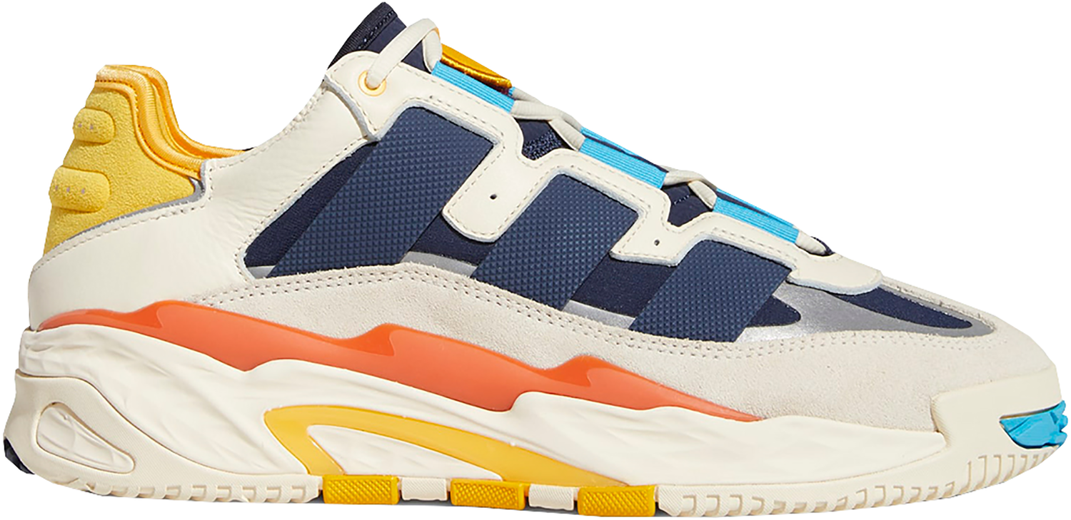 Кецове и обувки adidas Originals Niteball Cream White Collegiate Navy Бяло | FV4842, 0