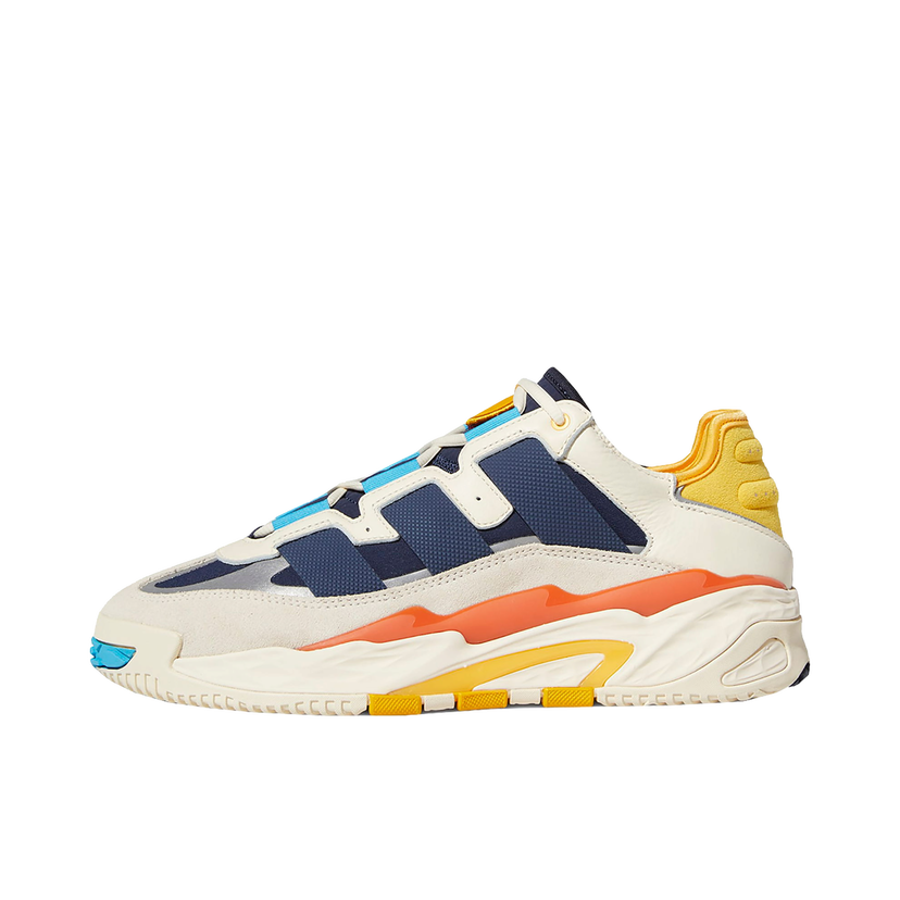 Кецове и обувки adidas Originals Niteball Cream White Collegiate Navy Бяло | FV4842