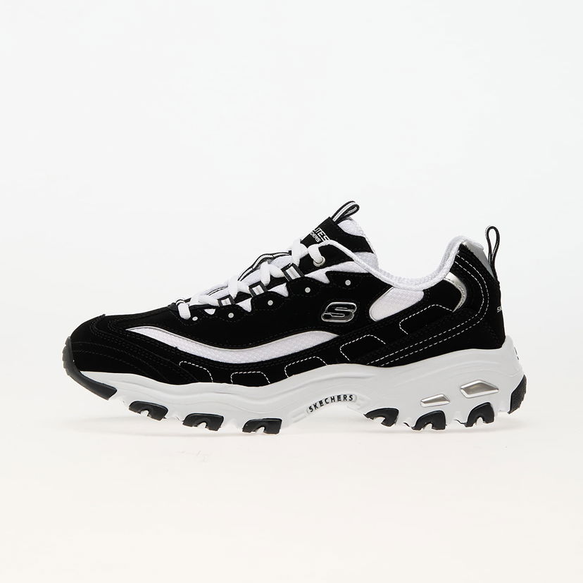Кецове и обувки Skechers D'Lites Бяло | 52675 BKW