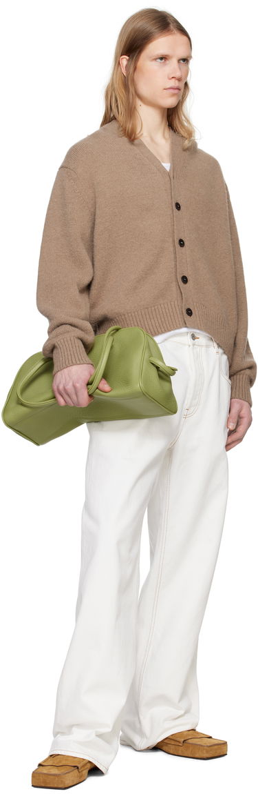 Дамска чанта Jacquemus Jacquemus La Croisière 'The Turismo' Bowling Bag Зелено | 25E251BA417-3216, 3