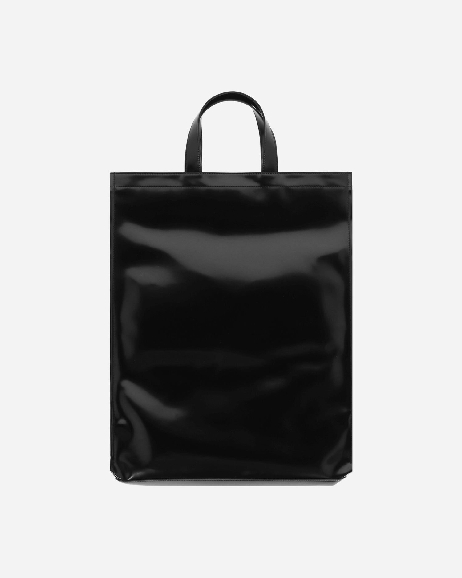 Голяма пазарска чанта Acne Studios Logo Tote Bag Черно | C10162- 900, 1