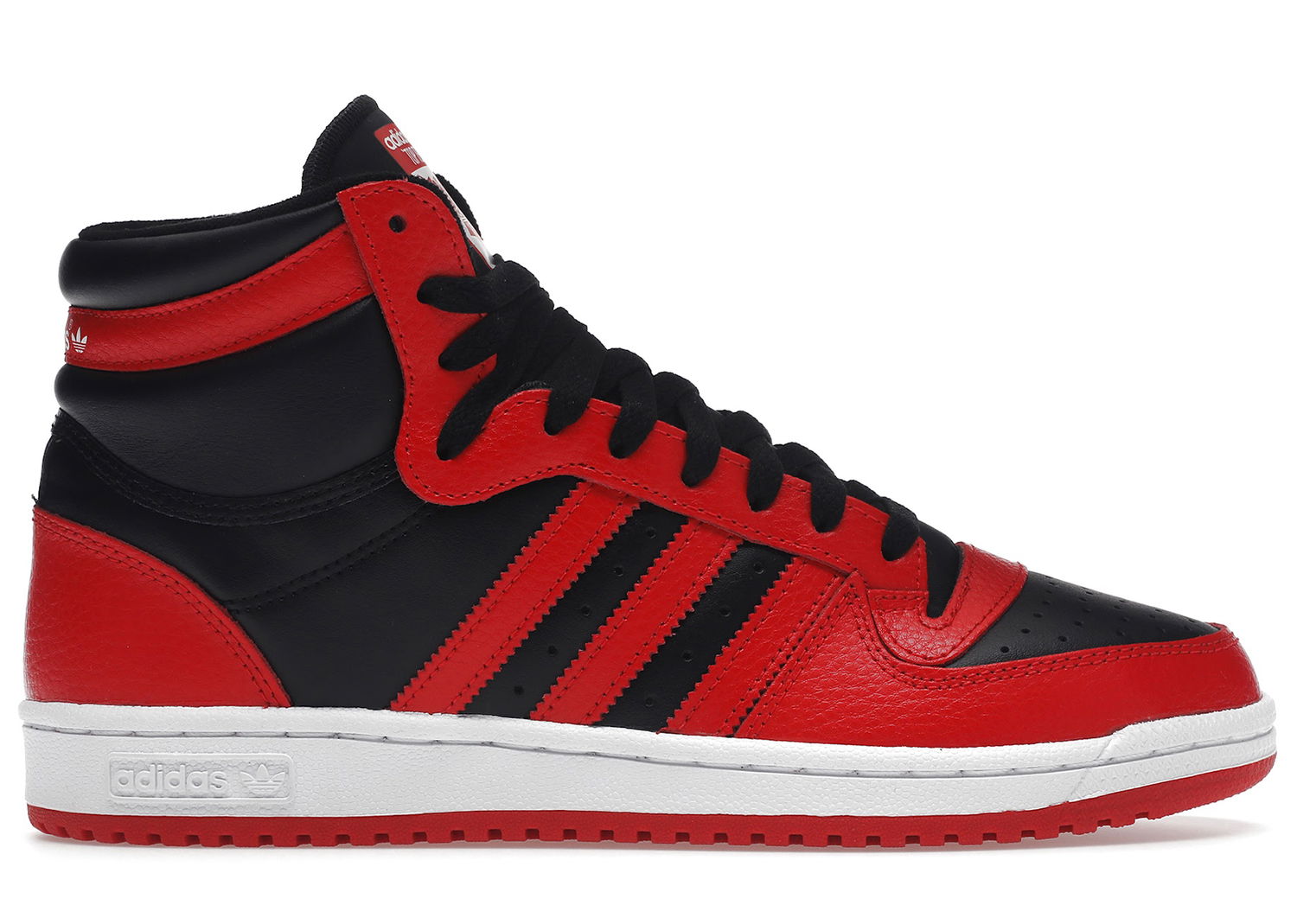 Кецове и обувки adidas Originals Top Ten RB Core Black Vivid Red Червено | GX0756, 0