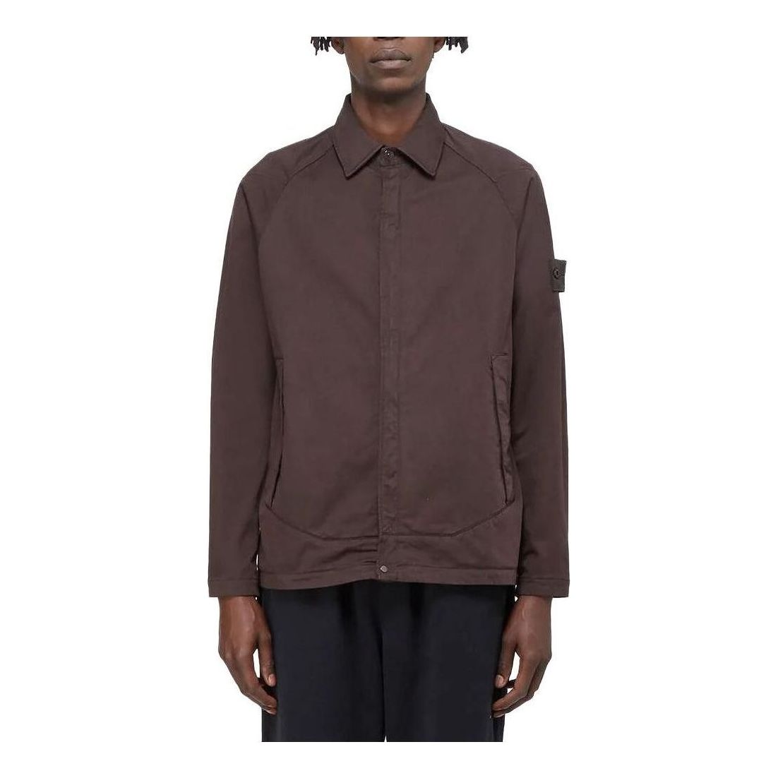 Ветровка Stone Island Ghost Overshirt Кафяво | 7315116F4-V0070, 0