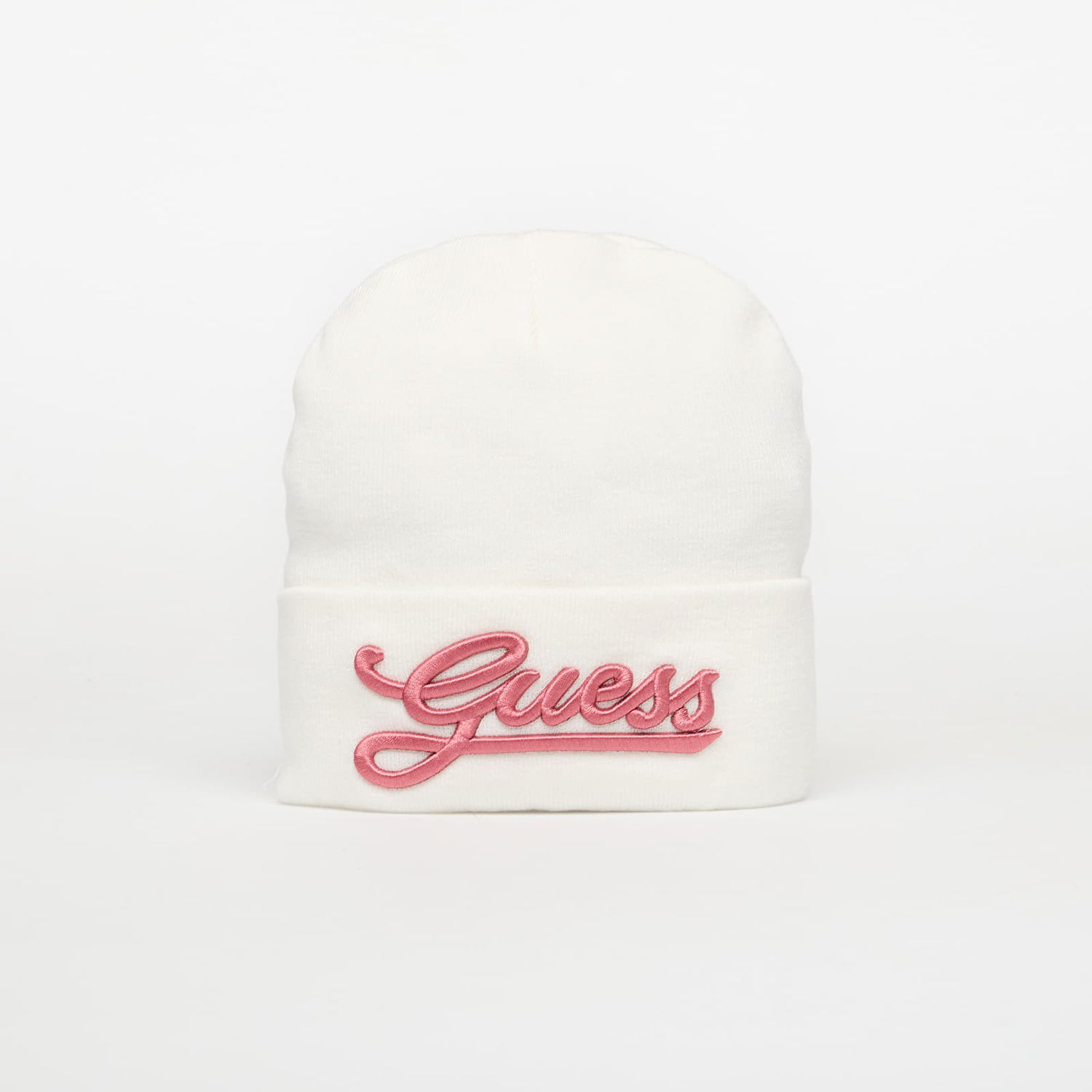 Шапка GUESS Embroidered Beanie Бяло | AW5400POL01-WHI, 0