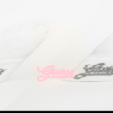Шапка GUESS Embroidered Beanie Бяло | AW5400POL01-WHI, 0