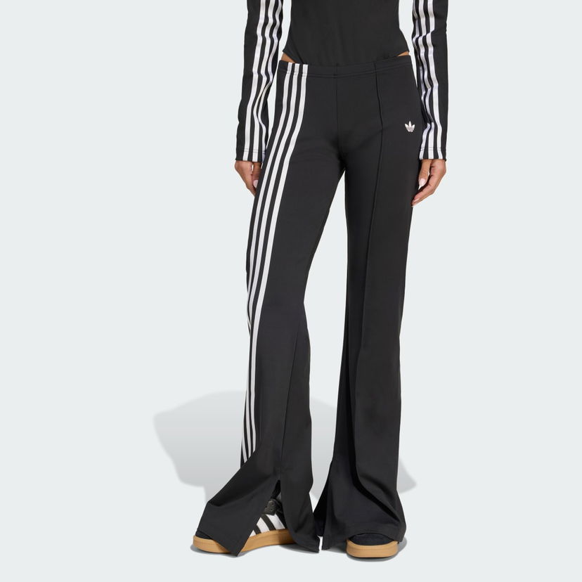 Панталони adidas Performance Adidas Off Placed 3-Stripes Flare Track Pants Черно | JX2697