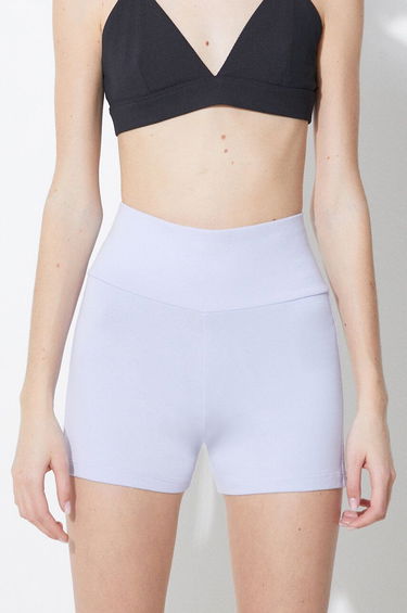 Къси панталони adidas Originals High Waist Shorts Лилаво | IR5499, 0