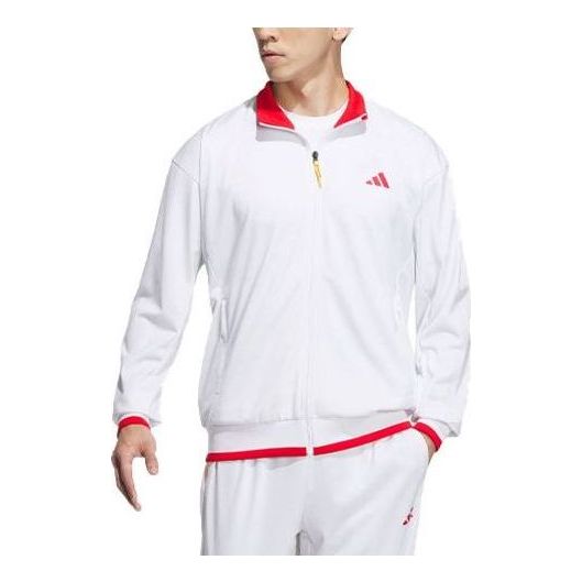 Комплект adidas Originals Knit Tennis Jacket Бяло | IV7578, 0