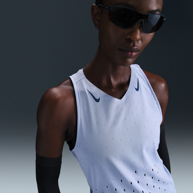 Потник Nike AeroSwift Dri-FIT ADV Running Tank Синьо | FN2504-057, 4