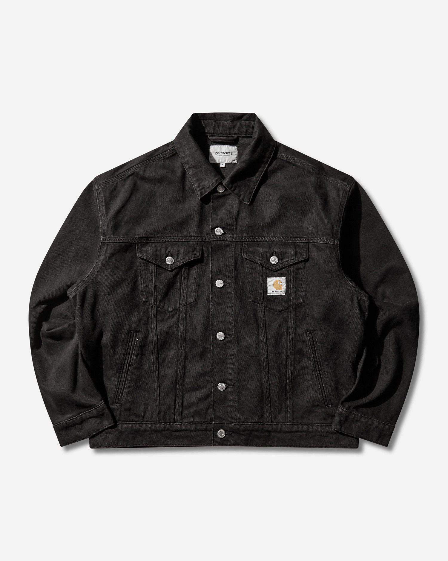 Яке Carhartt WIP Everson Garment Dyed Trucker Jacket Черно | I036266 3HVGD, 0