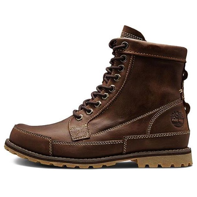 Кецове и обувки Timberland Earthkeepers Originals 6 Inch Wide Fit Boots Кафяво | 15551, 0