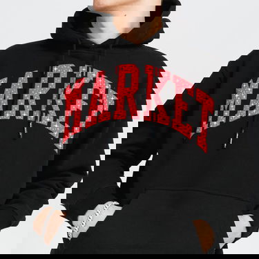 Суитчър MARKET Arc Puff Hoodie Черно | 397000194/0001, 3