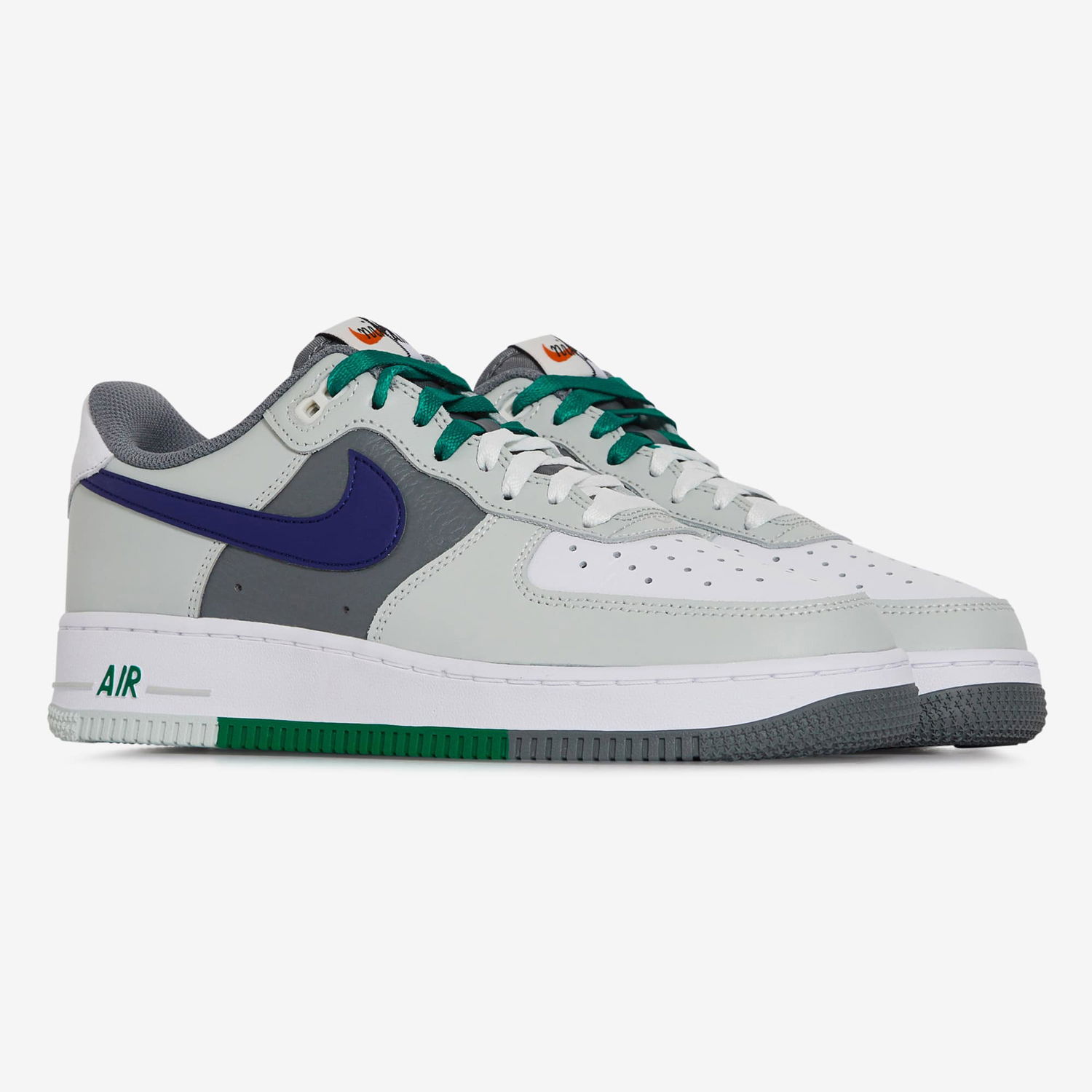 Кецове и обувки Nike Air Force 1 Low Remix Gris/bleu Бяло | FD2592-001, 1