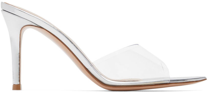 Грижа за обувките Gianvito Rossi Gianvito Rossi Elle Heeled Sandals Металик | G11050.85RIC.GME