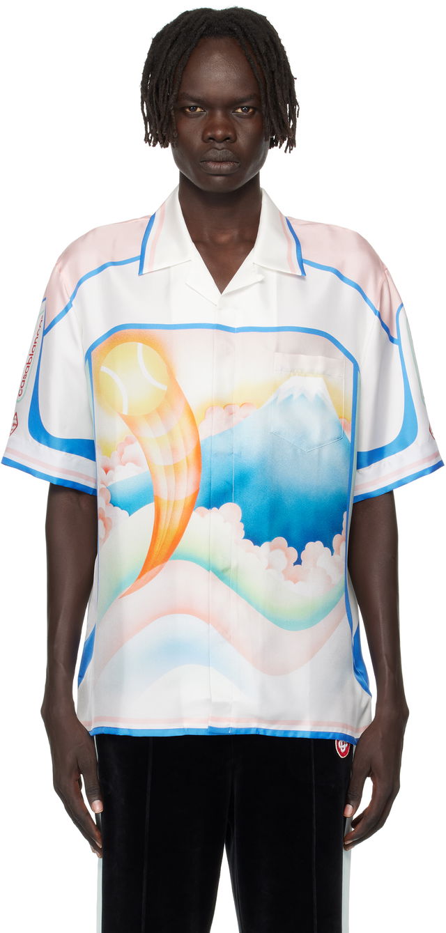 Casablanca Fuji Dream Silk Resort Shirt