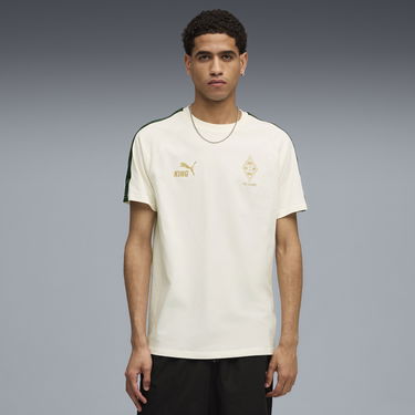 Тениска Puma Borussia Mönchengladbach KING Men's T-Shirt Бяло | 781496_16, 1