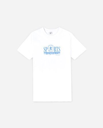 Тениска Sporty & Rich Venice T-Shirt Бяло | TS464WH, 1