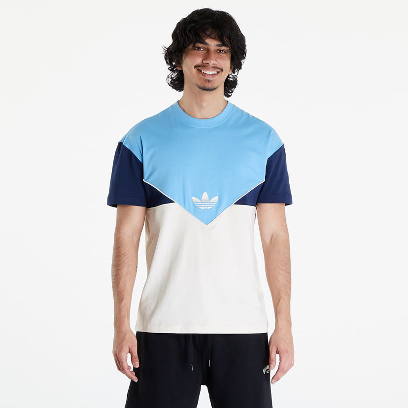 Тениска adidas Originals Adicolor Seasonal Archive Tee Semi Blue Burst/ Wonder White/ Night Indigo Синьо | IM9423