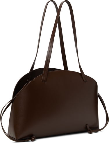 Дамска чанта Jil Sander Jil Sander Curve Medium Shoulder Bag Кафяво | J07ZH0054_P7101, 2