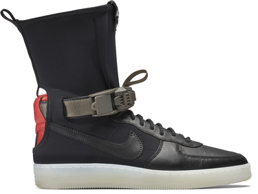 Кецове и обувки Nike Acronym x Air Force 1 Downtown Black Crimson Черно | 649941-006, 0
