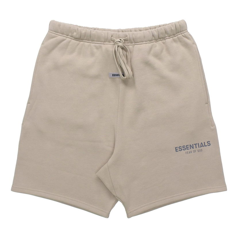 Къси панталони Fear of God Essentials Sweat Shorts Бежово | FOG-FW20-202