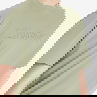 Тениска LANVIN Lanvin Debossed Script Logo T-Shirt Зелено | RM-TS0115-J170-P25-025, 5