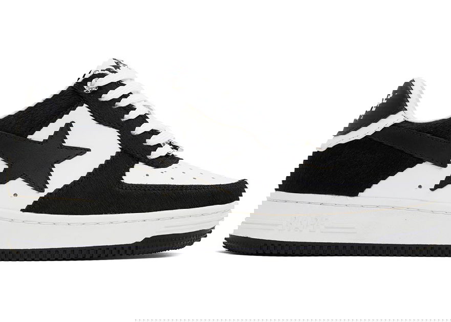 Кецове и обувки BAPE A Bathing Ape Sta Black Calf Черно | 1J80-191-050 BLK, 0