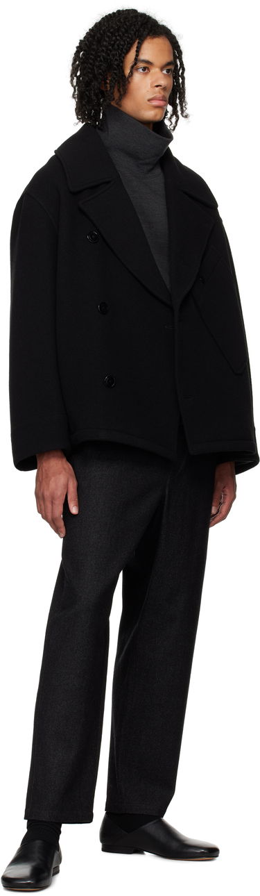 Палта LEMAIRE Lemaire Dispatch Peacoat Черно | OW1114 LF1116, 3