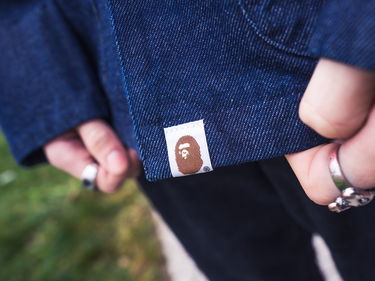 Яке BAPE Indigo Tiger Shark China Jacket Тъмно синьо | 001LJG201013X, 5