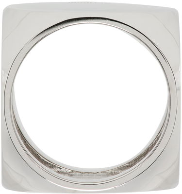 Пръстен We11done We11done Logo Dice Ring Металик | WD-AJ1-22-704-U-BK, 1