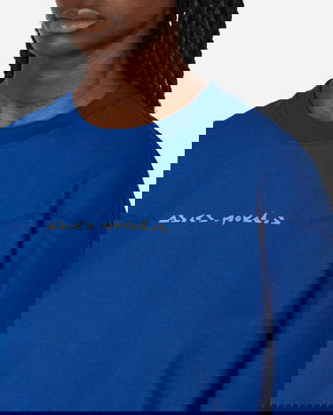 Тениска Asics Novalis Bixance Longsleev Тъмно синьо | 2203A232-400, 5