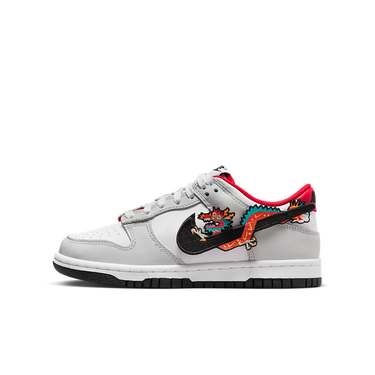 Кецове и обувки Nike Dunk Low GS Сиво | FZ5528-101, 0