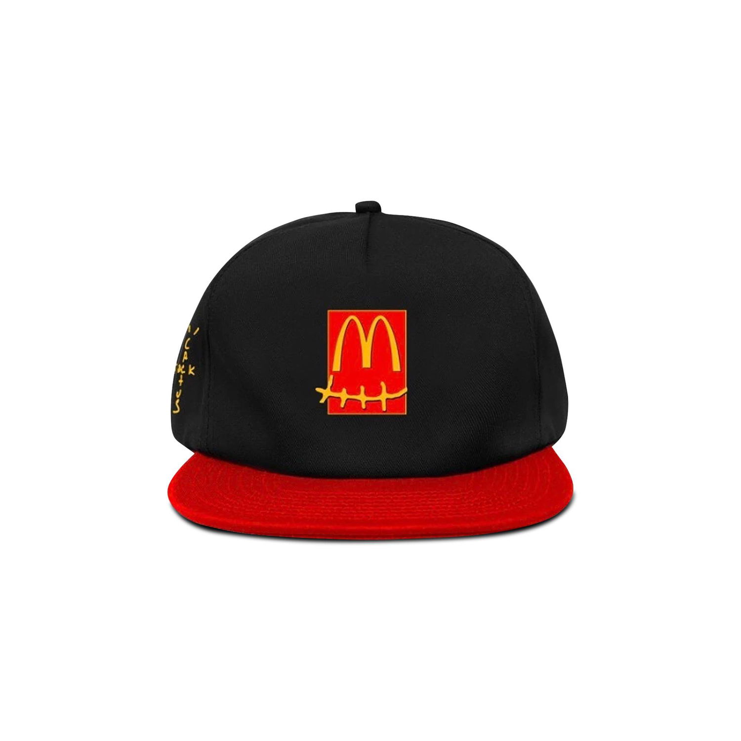Шапка с козирка Cactus Jack by Travis Scott x McDonald's Smile Hat Черно | 1945 1FW200701MSH BLAC, 1