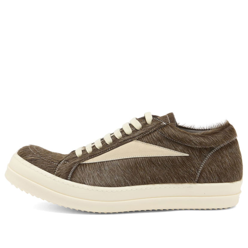 Кецове и обувки Rick Owens Hairy Vintage Sneaks Кафяво | RR02E1897-LHLCLV-10611