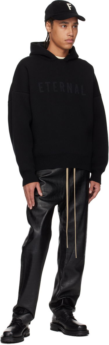 Спортни панталони Fear of God Fear of God Forum Leather Pants Черно | FGE240-4141CEN, 3
