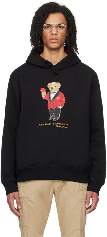 Суитчър Polo by Ralph Lauren Lunar New Year Polo Bear Hoodie Черно | 710926120002, 0