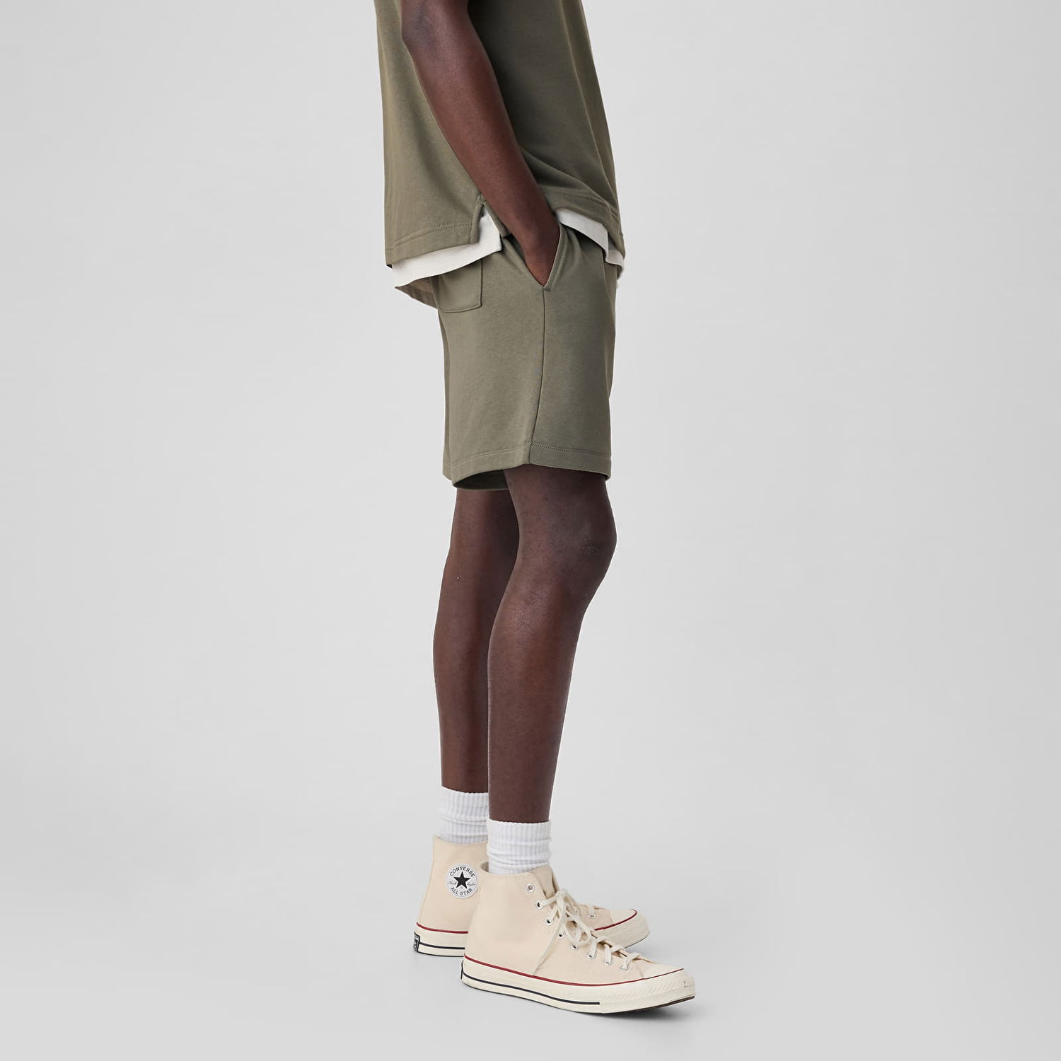 Къси панталони GAP Logo Shorts Sage Зелено | 862308-02, 1