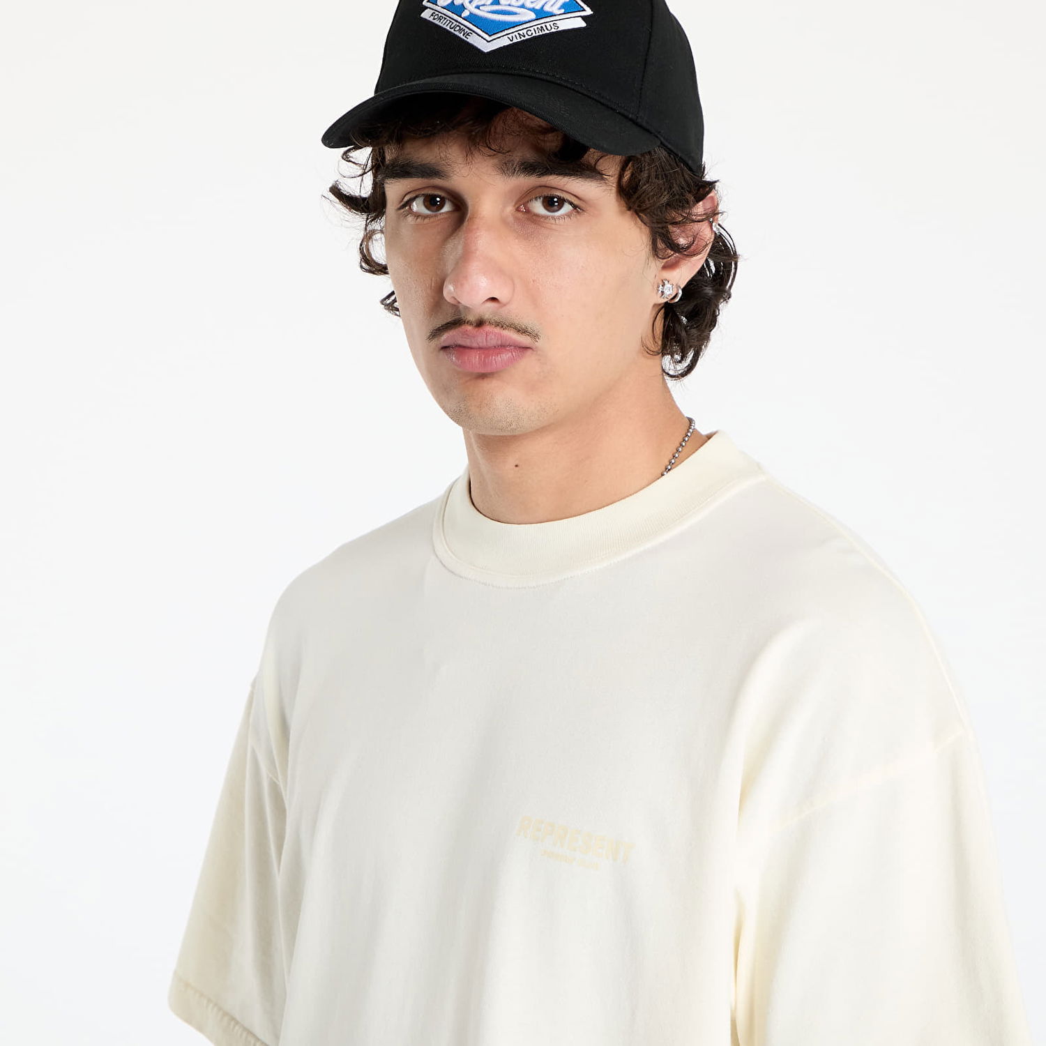 Тениска Represent Clo Represent Owners Club T-Shirt Buttercream S Бяло | OCM41114-30, 1
