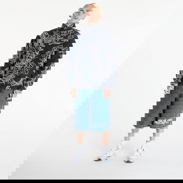 Къси панталони RIPNDIP RIPNDIP Ace Ultra Wide Leg Shorts Синьо | RNDFALL25111, 3