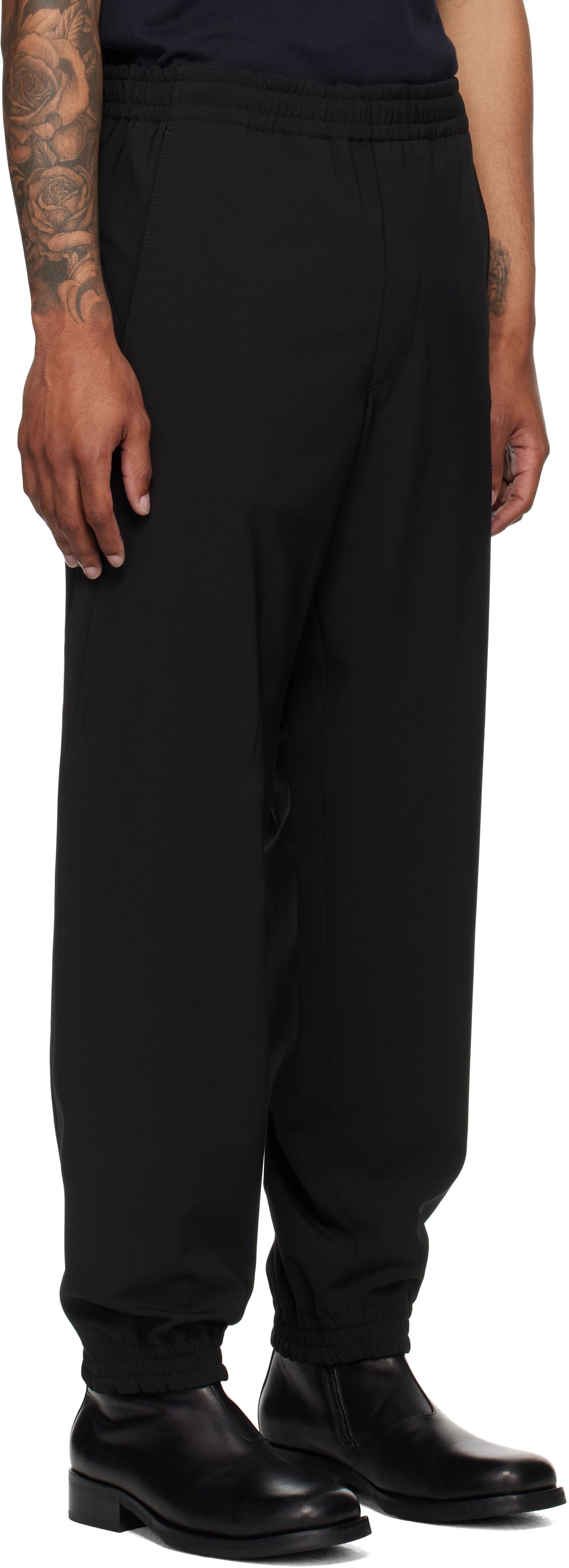 Спортни панталони Moncler Moncler Logo Jogging Pants Черно | K20912A00012598PM, 1