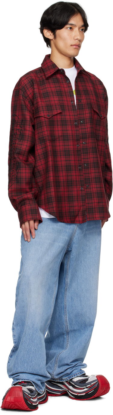 Дънки VETEMENTS Vetements Anarchy Reworked Jeans Синьо | UH76DP120LB1, 3
