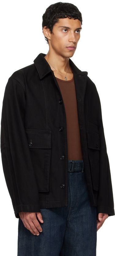 Яке LEMAIRE Lemaire Boxy Denim Jacket Черно | OW1198 LD1055, 4