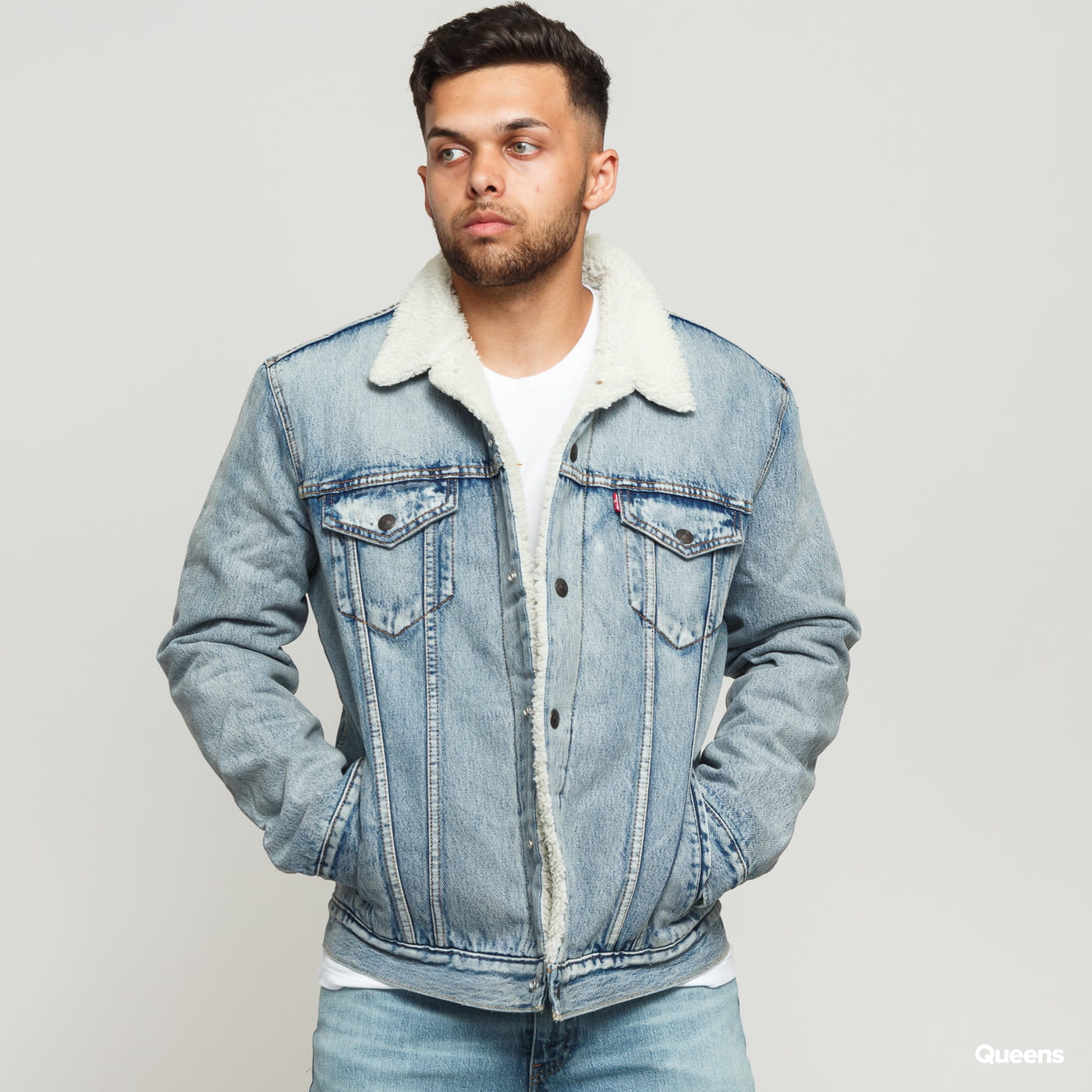 Яке Levi's Type 3 Sherpa Trucker Stonebridge Синьо | 16365-0070, 0